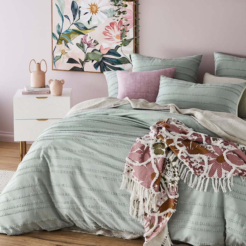 Millie Blue Mist Quilt Cover