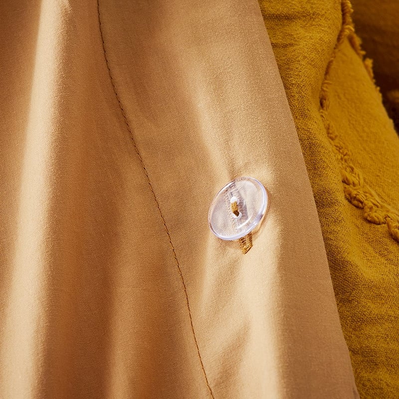 Millie Mustard Quilt Cover