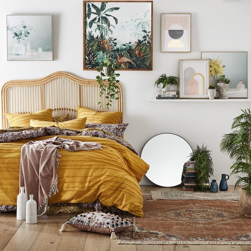 Millie Mustard Quilt Cover