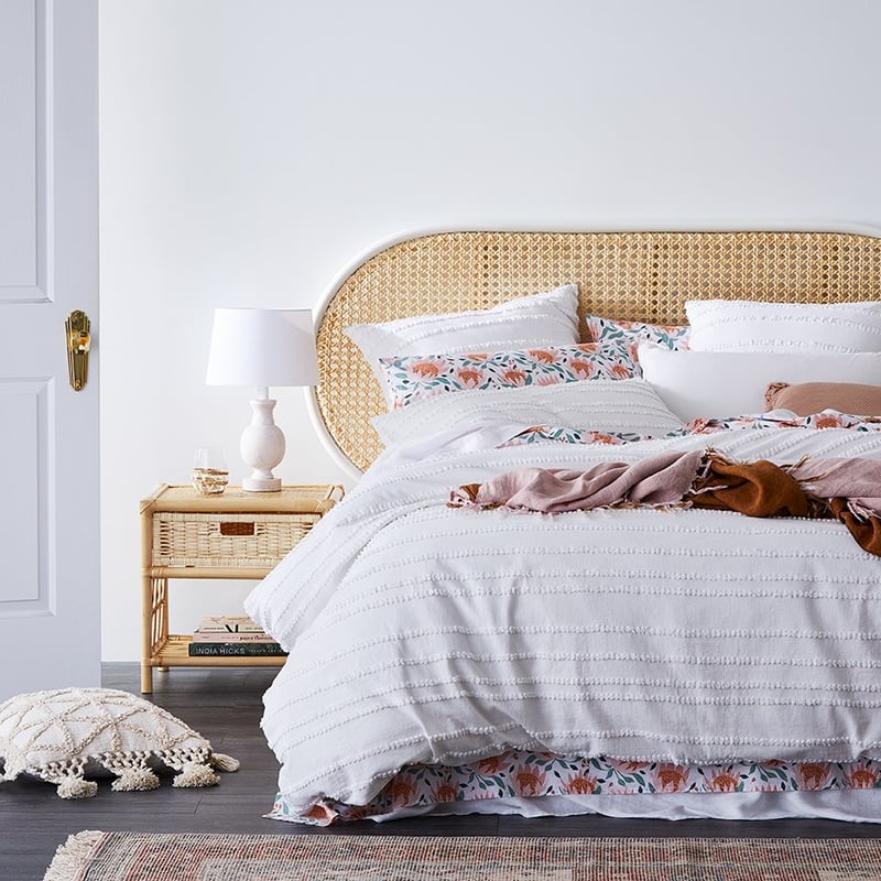 Millie White Quilt Cover