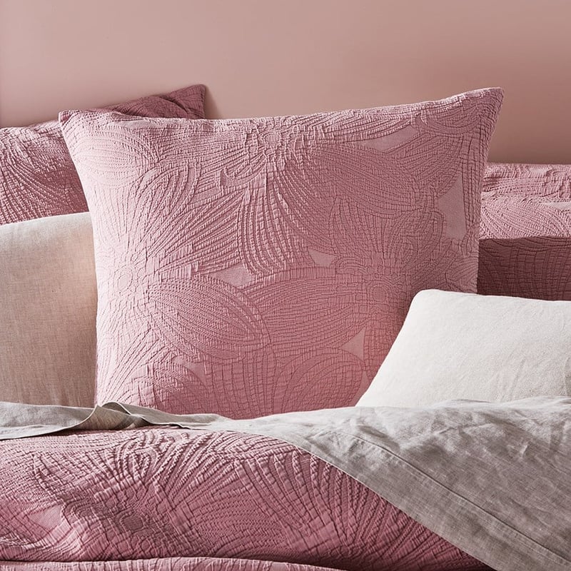 Alice Matelasse Blush Quilt Cover