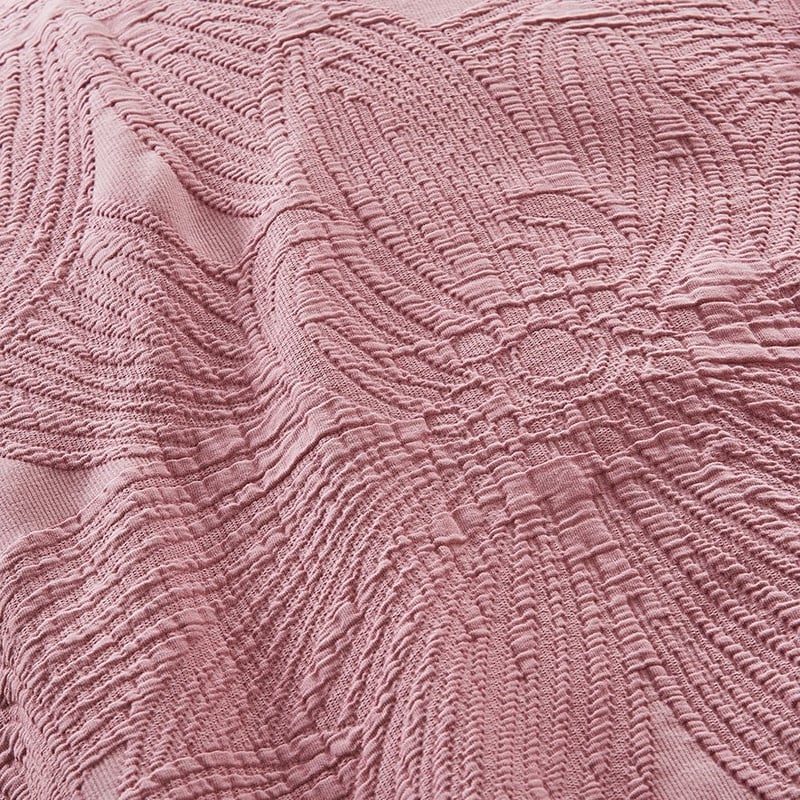 Alice Matelasse Blush Quilt Cover