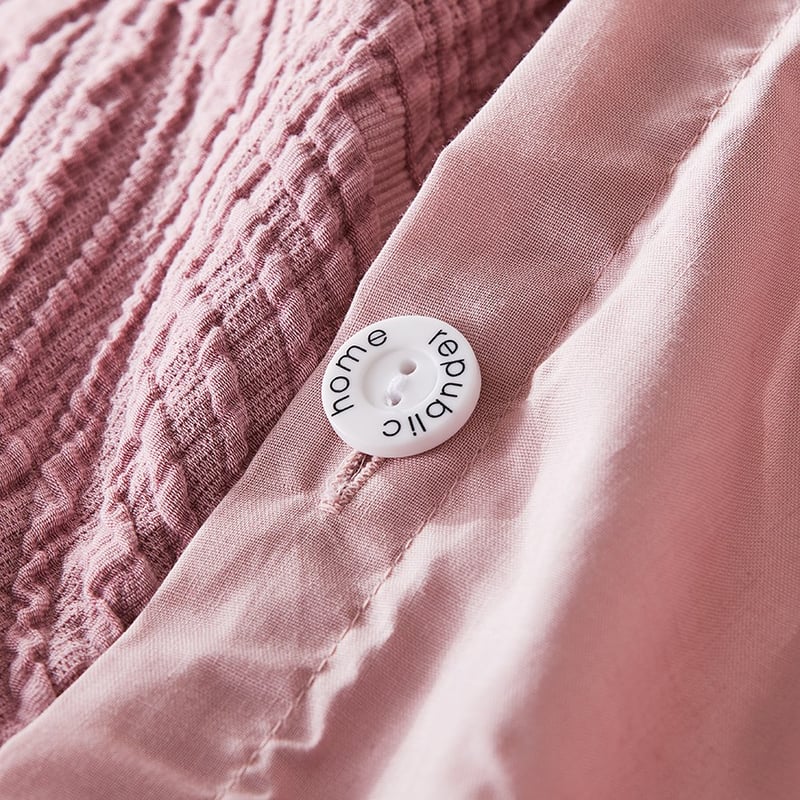 Alice Matelasse Blush Quilt Cover