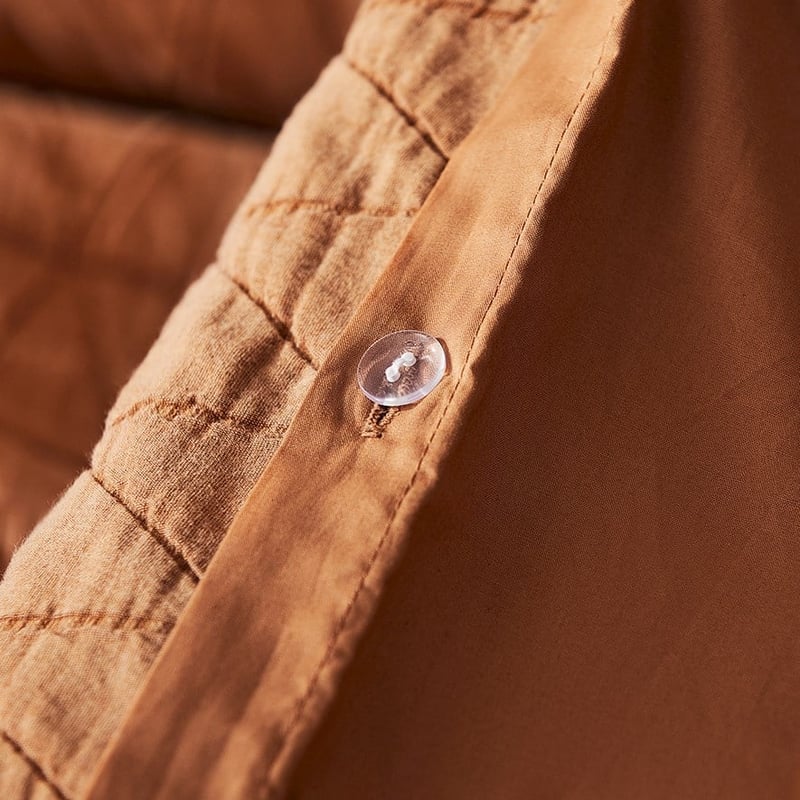 Jester Matelasse Bedlinen Euro P/Case Clay Each