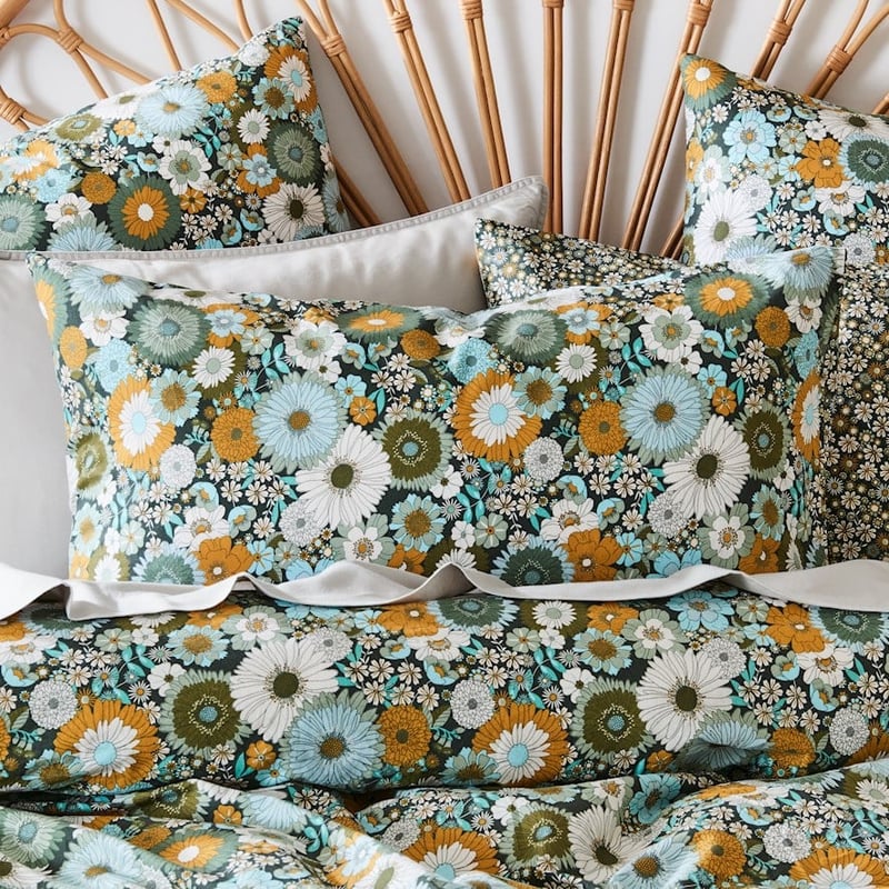 Penny Turquoise Quilt Cover Set