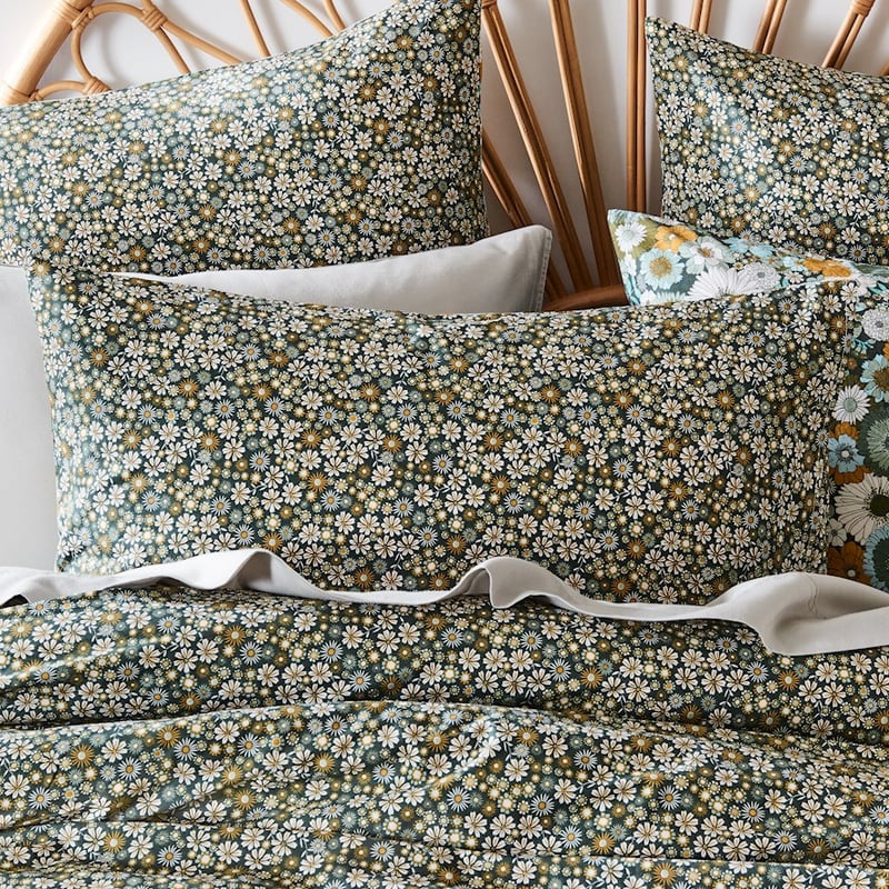 Penny Turquoise Quilt Cover Set