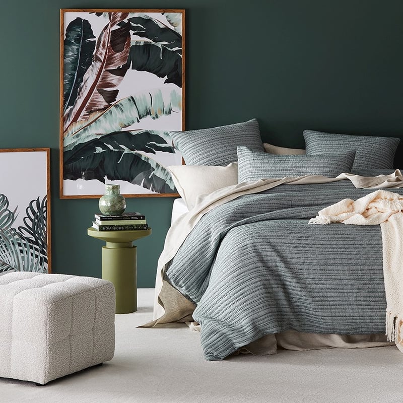 Hayman Quilted Pine Quilt Cover