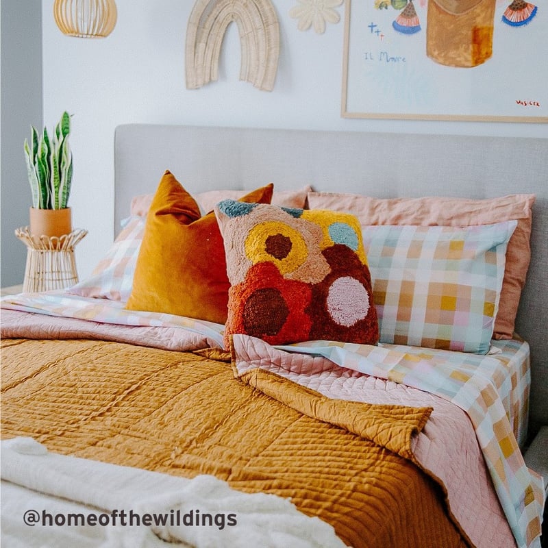 Roma Quilted Misty Rose Coverlet