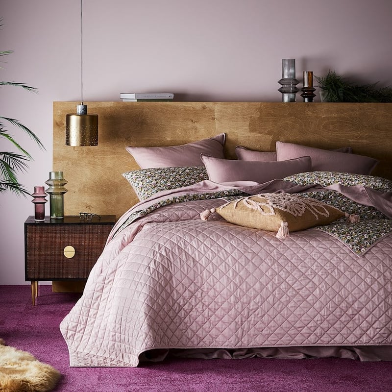 Viola Quilted Viola Coverlet