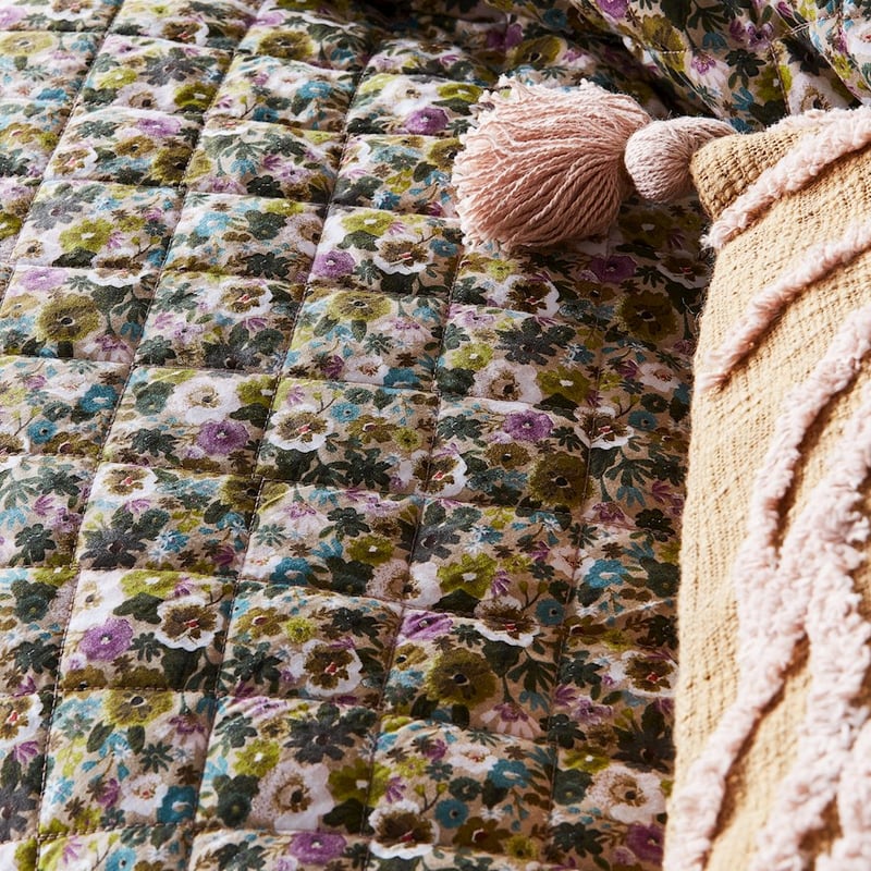 Viola Quilted Viola Coverlet