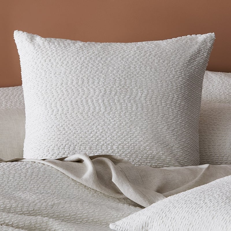 Bree Boucle Coconut Quilt Cover
