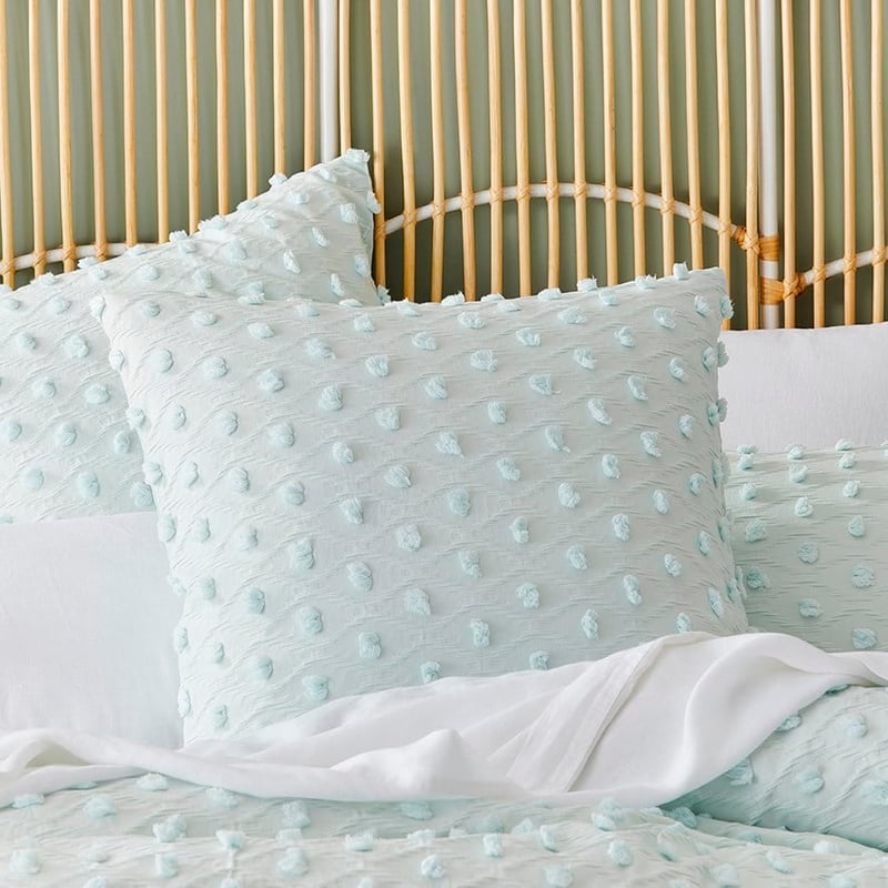 Demi Tufted Cool Blue Quilt Cover 