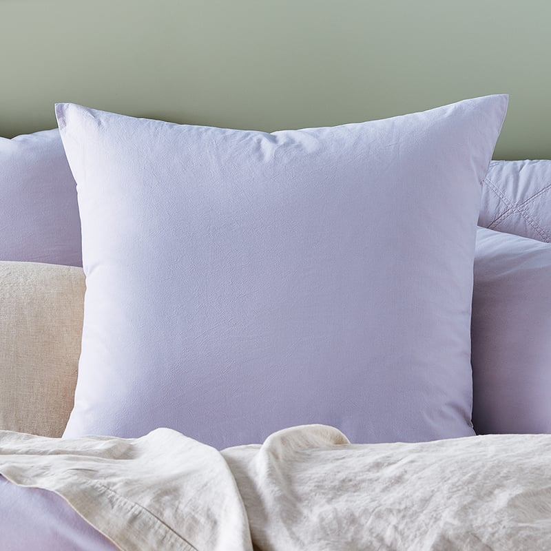 Stonewashed Cotton Orchid Quilt Cover