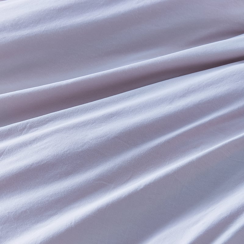 Stonewashed Cotton Orchid Quilt Cover