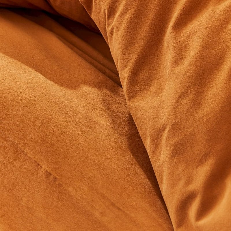 Stonewashed Cotton Topaz Quilt Cover