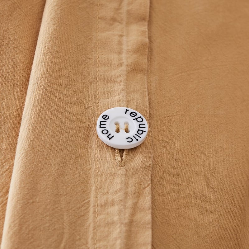 Stonewashed Cotton Wheat Quilt Cover