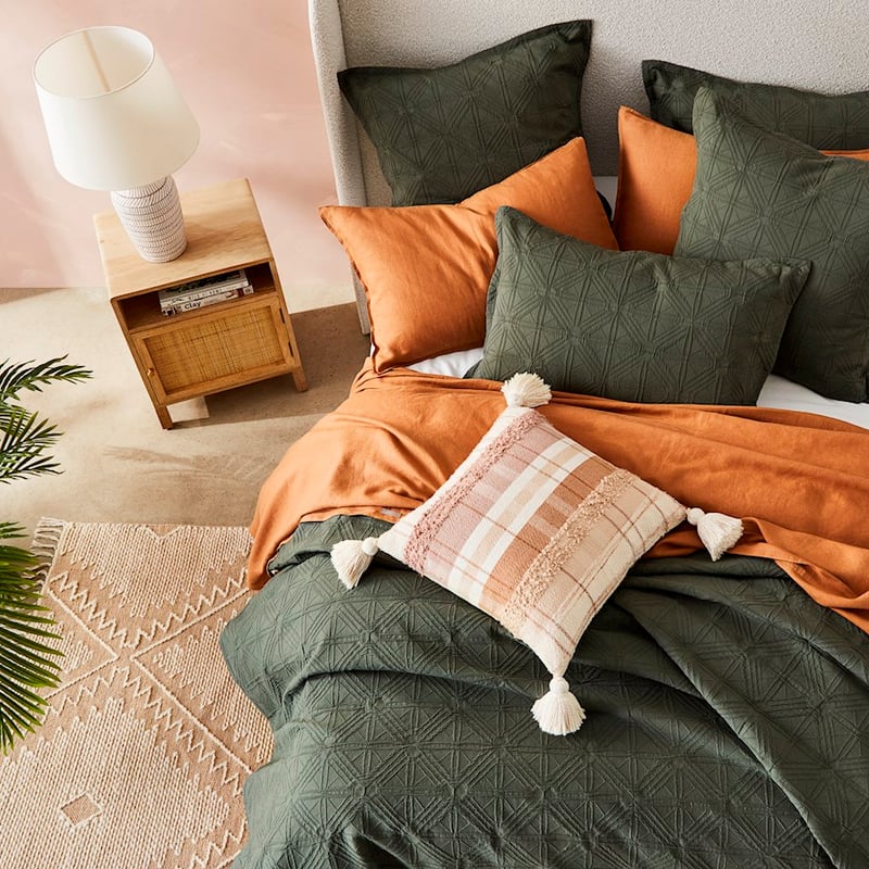 Villa Forest Coverlet + Pillowcases