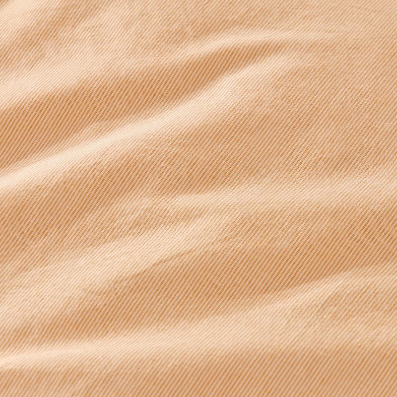 Organic Cotton Chambray Mustard Quilt Cover