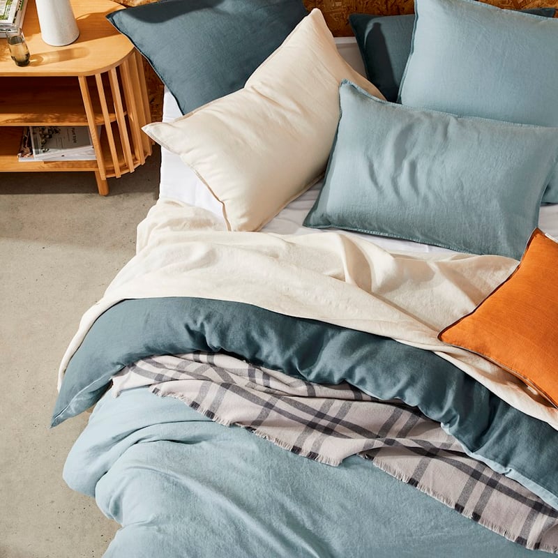 Hemp Marine Quilt Cover