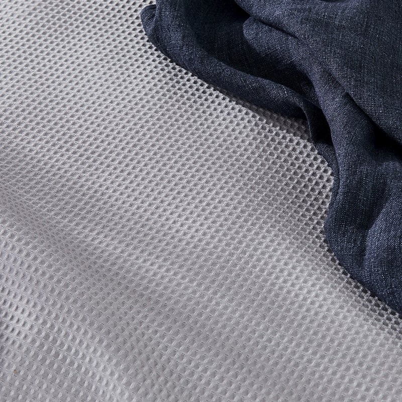 Tribeca Waffle Pewter Quilt Cover Set