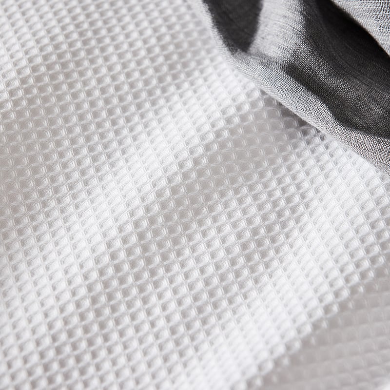 Tribeca Waffle Quilt Cover Set White