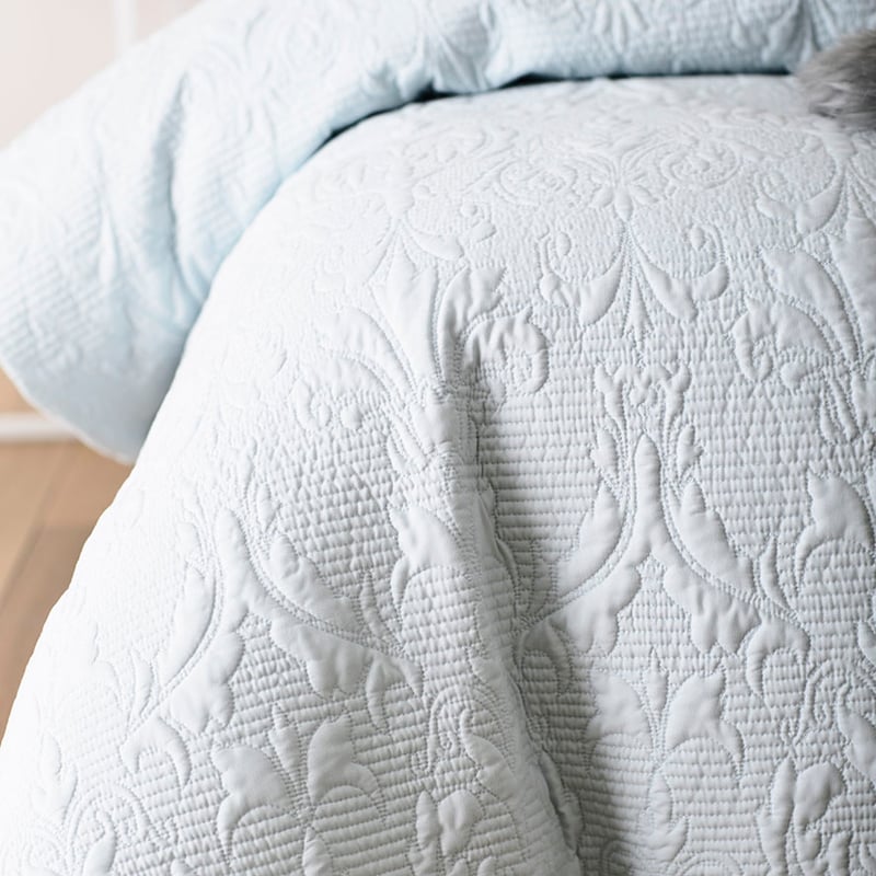 Madeline Quilt Cover Zen Blue