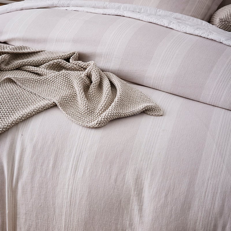 Maison St Tropez Bedlinen Single Linen Quilt Cover Set