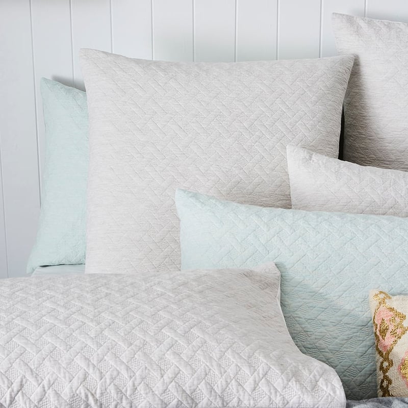 Thompson Quilted Quilt Cover Oatmeal