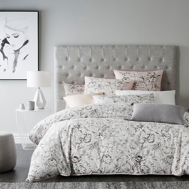 Stellar Quilt Cover Set White