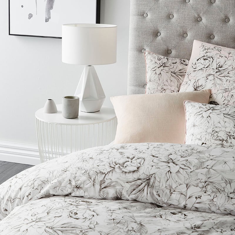 Stellar Quilt Cover Set White