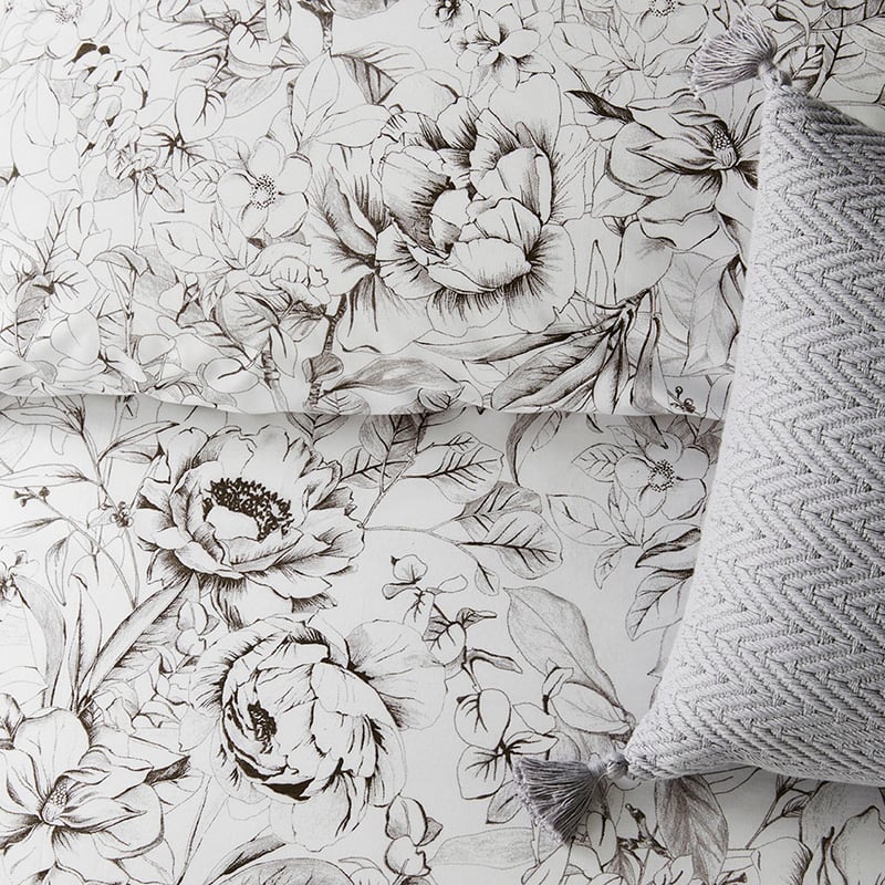 Stellar Quilt Cover Set White