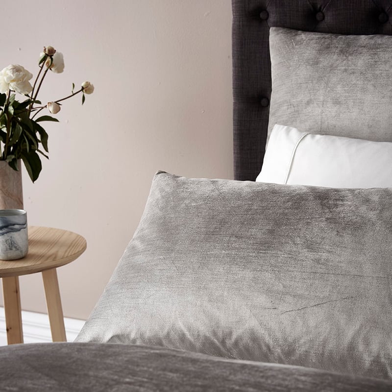 Luxe Velvet Quilt Cover Stone