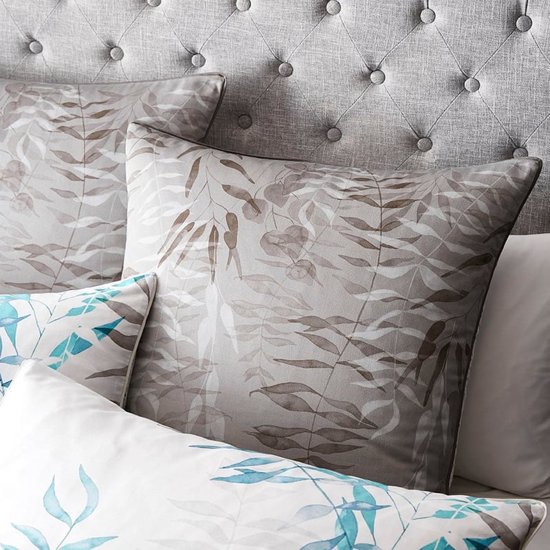 Winter Frost Quilt Cover Set Silver