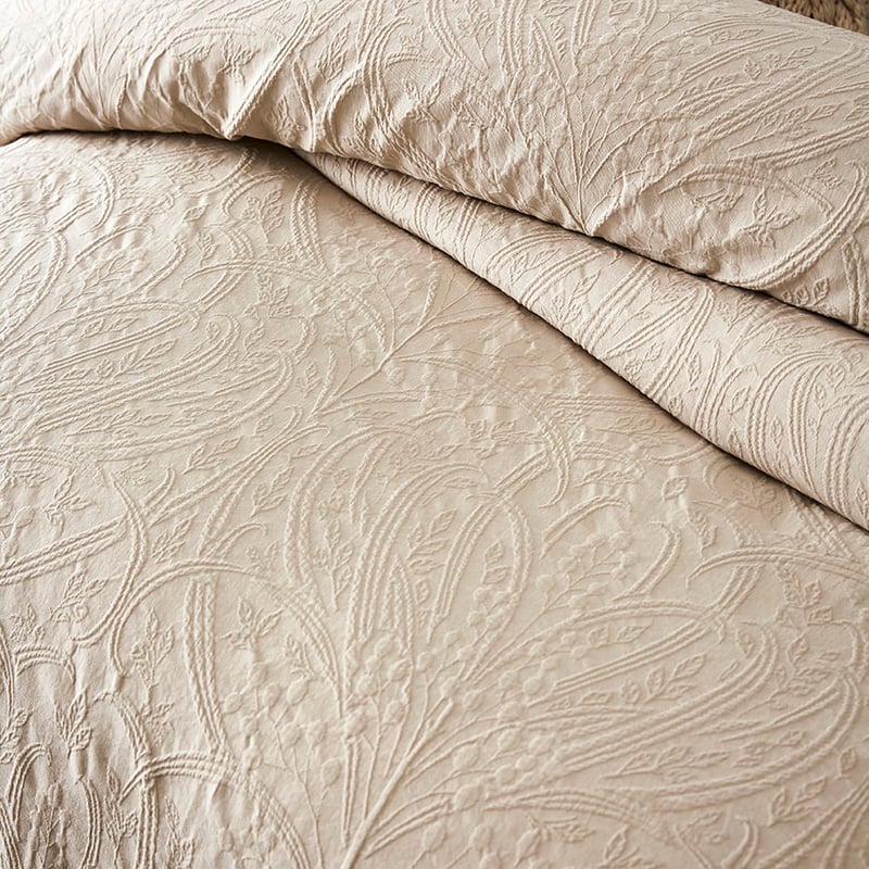 Hannah Quilt Cover Natural