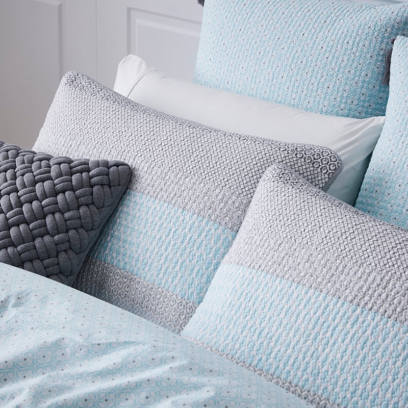 Baxter Quilt Cover Blue