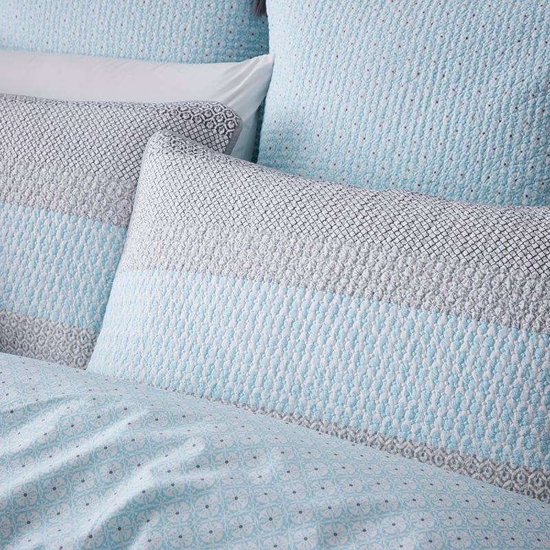 Baxter Quilt Cover Blue