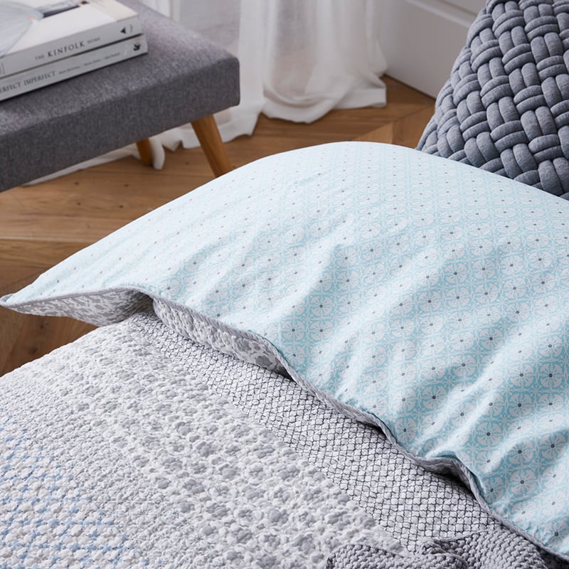 Baxter Quilt Cover Blue