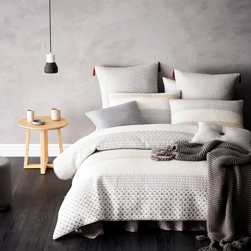 Baxter Quilt Cover Natural