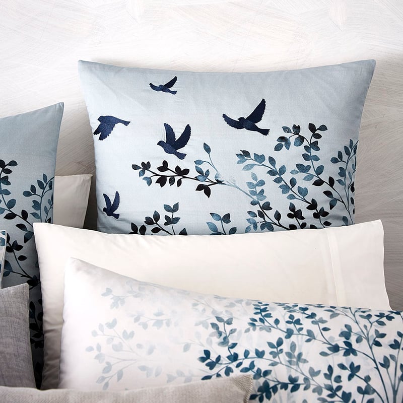 Koa Quilt Cover Set Blue