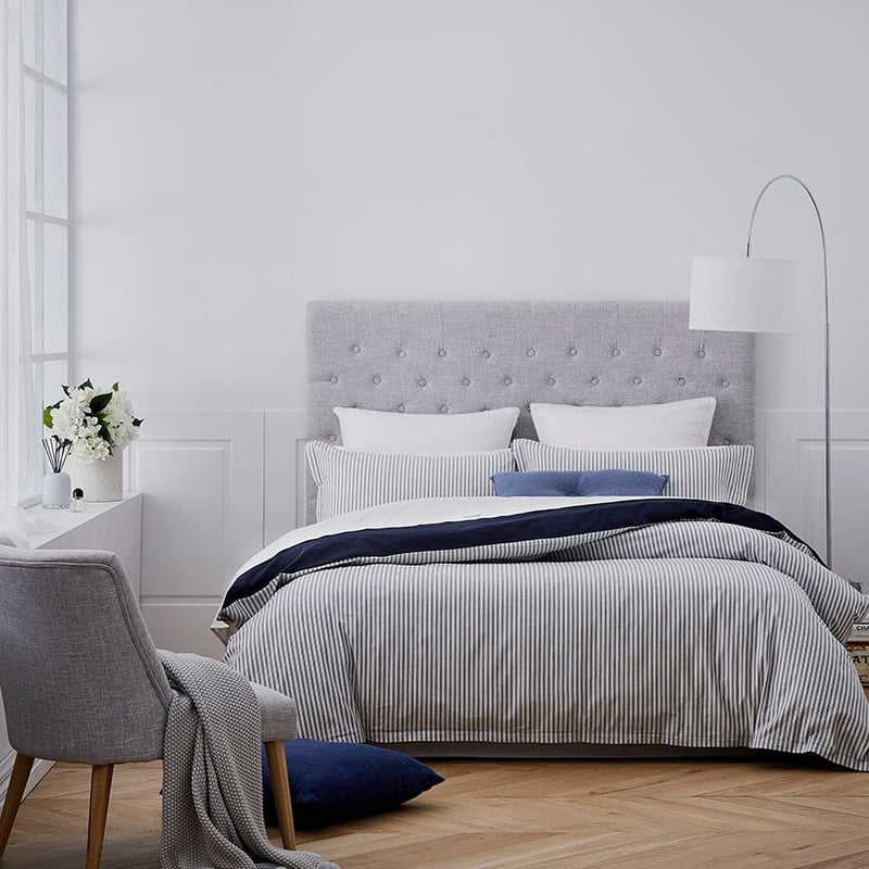 Maison Lyon Quilt Cover Set Midnight