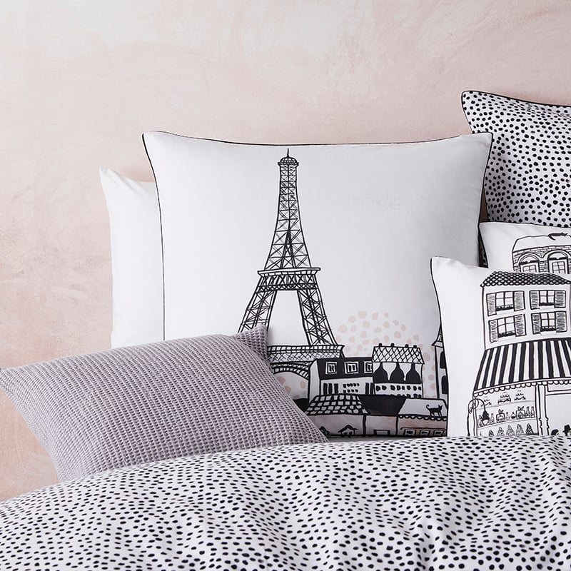 Bonjour Natural Quilt Cover Set