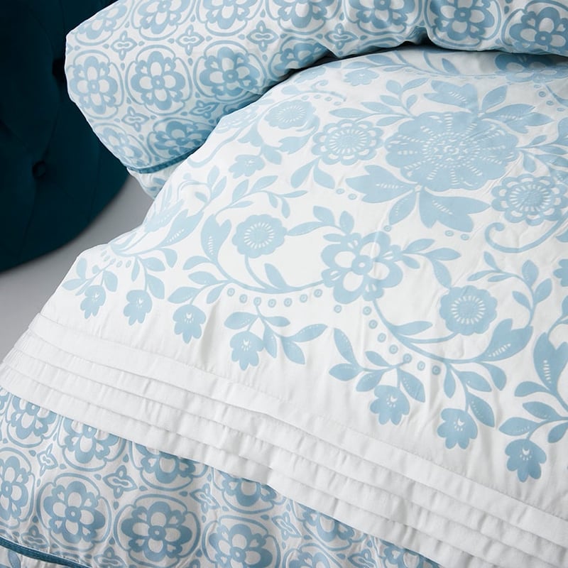 Aubrey Quilt Cover Mint