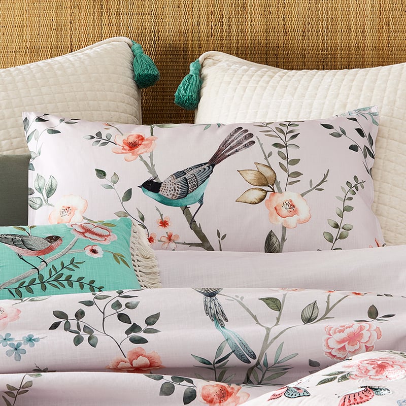 Chinoiserie Nude Quilt Cover Set