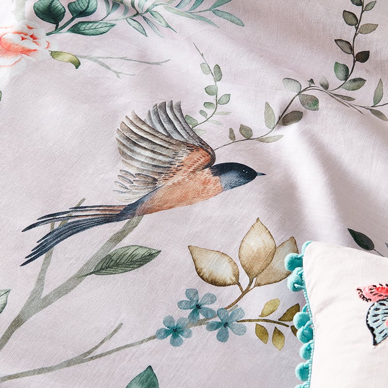 Chinoiserie Nude Quilt Cover Set