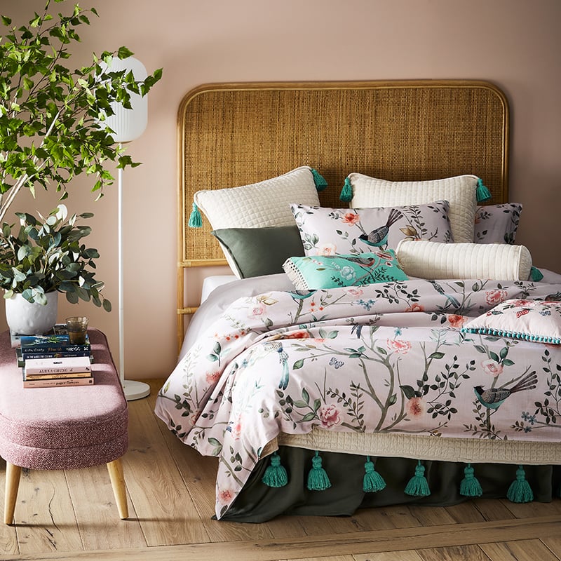 Chinoiserie Nude Quilt Cover Set