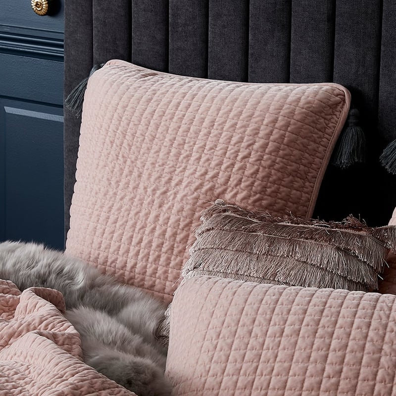 Chinoiserie Coverlet Blush