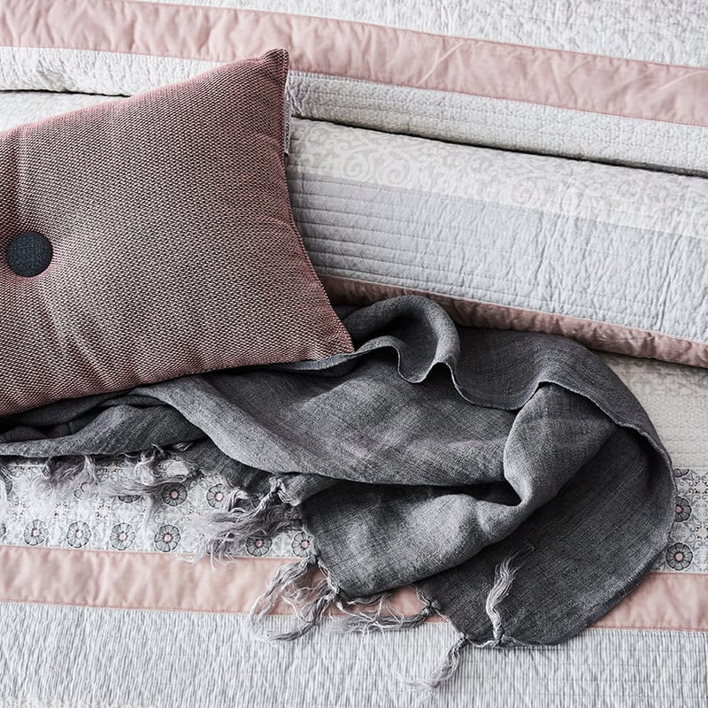 Florentine Quilted Quilt Cover Pink