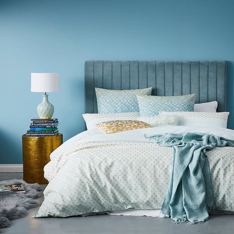 Ayana Quilt Cover Set Sky