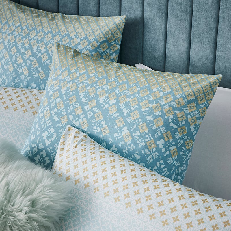 Ayana Quilt Cover Set Sky