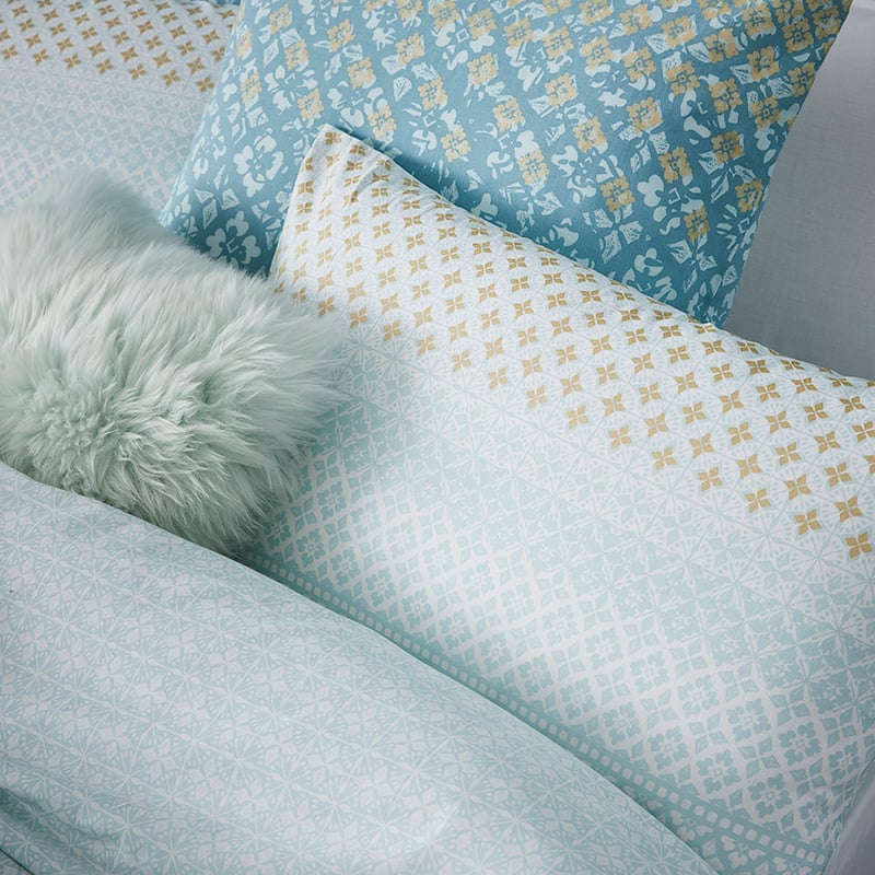 Ayana Quilt Cover Set Sky